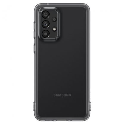 Samsung Galaxy A33 5G Soft Clear tok (Fekete)