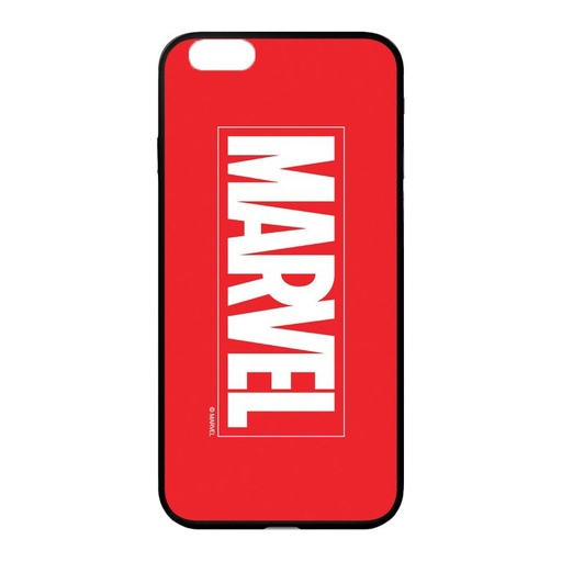 Apple iPhone XS Max Marvel Marvel 005 üveg hátlap tok, (Piros) - MPCMV2208