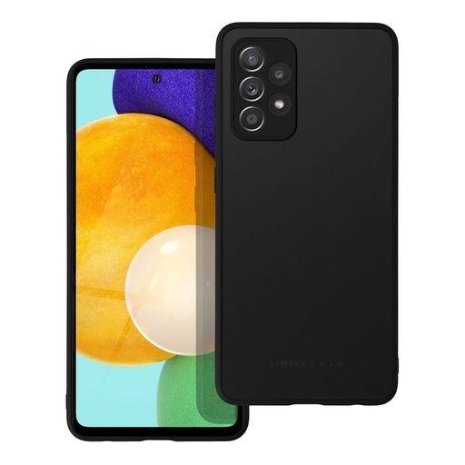 Samsung Galaxy A52 4G/A52 5G/A52s 5G Roar matt üveg hátlap tok (Fekete)