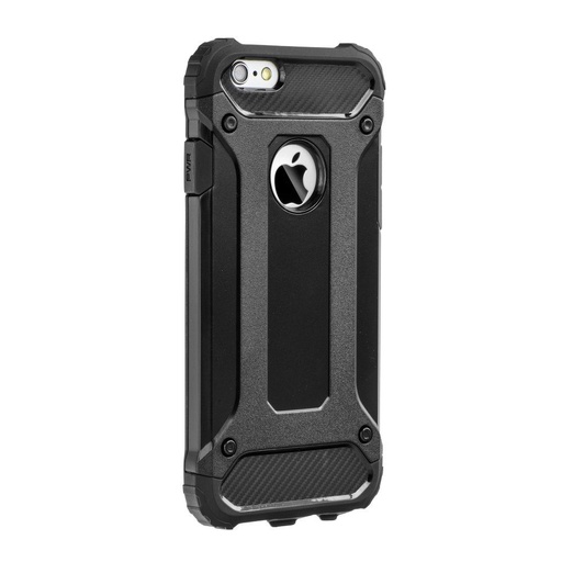 Apple iPhone 7 / iPhone 8 / iPhone SE 2020 / iPhone SE 2022 armor ütésálló hátlap tok (Fekete)