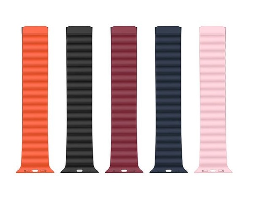 XO BT01B mágneses szilikon óraszíj Apple Watch 42/44/45 mm (Kék)