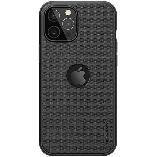 Apple iPhone 12 / iPhone 12 Pro Nillkin Super Frosted Shield Pro hátlap tok (fekete)