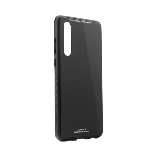 Apple iPhone 11 Pro üveg hátlap tok (Fekete)