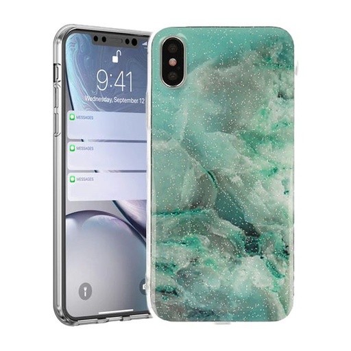 Samsung Galaxy A70 Vennus marble stone hátlap tok (Világoskék)