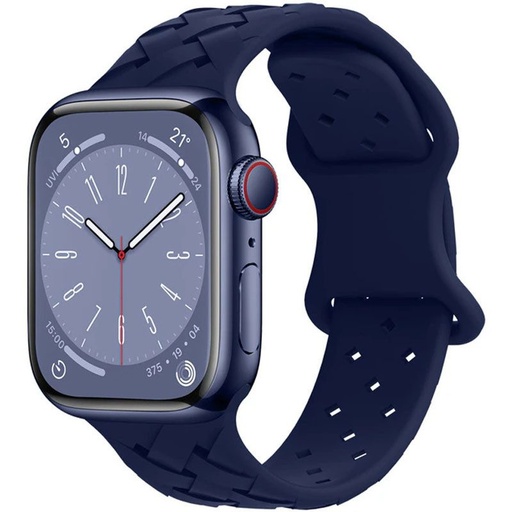 Apple Watch 38mm / Watch 40mm / Watch 41mm HOCO WA16 bamboo szíj éjkék