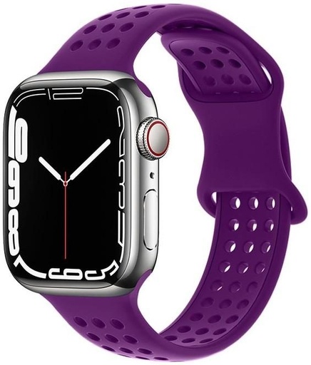 Apple Watch 42mm / Watch 44mm / Watch 45mm / Watch 49mm HOCO WA08 okosóra szíj lila