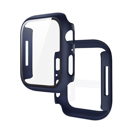 Apple Watch 7 45mm / Watch 8 45mm Hoco WS3 Shadow tok beépített üvegfóliával (Kék)