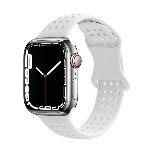 Apple Watch 38mm / Watch 40mm / Watch 41mm HOCO WA08 okosóra szíj fehér