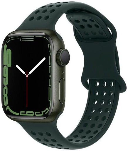 Apple Watch 38mm / Watch 40mm / Watch 41mm HOCO WA08 okosóra szíj zöld