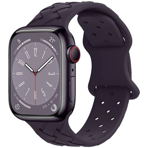 Apple Watch 38mm / Watch 40mm / Watch 41mm HOCO WA16 bamboo szíj piros