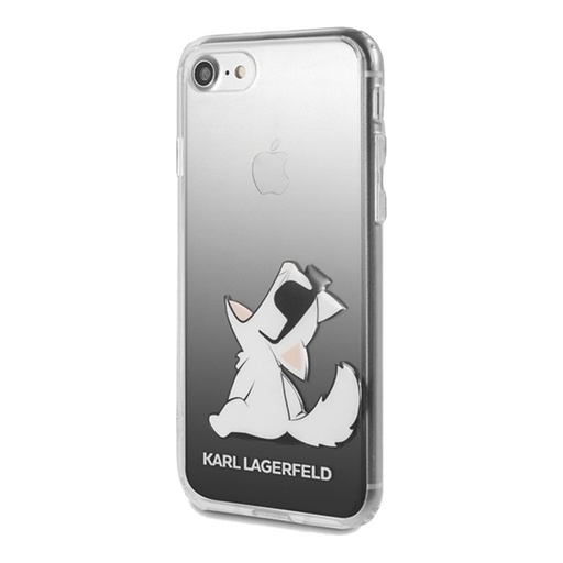 Apple iPhone 7/8/SE 2 Karl Lagerfeld Choupette Fun tok (Fekete) – KLHCI8CFNRCBK